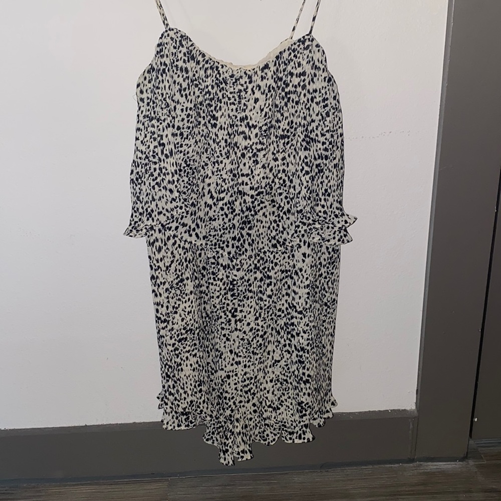 The Impeccable Pig Black and Beige Romper